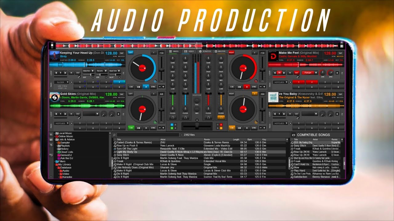 Audio Production App For Android - Rajib Studio